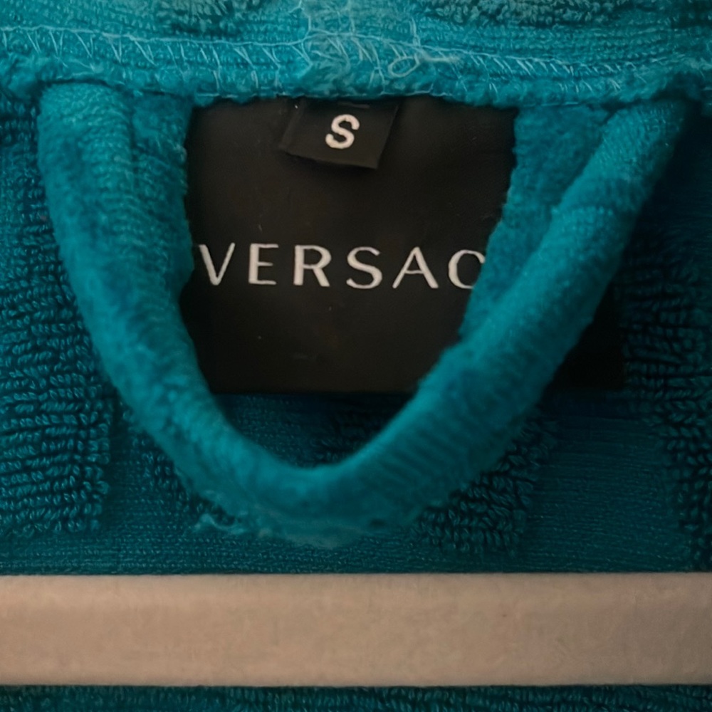 Versace short robe wore once